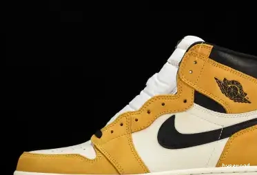Hyperoad OGYellow Ochre High Retro 1 Jordan 0517